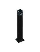 Colonette en Aluminium anodis� Noir ( CAME DOC-LN )