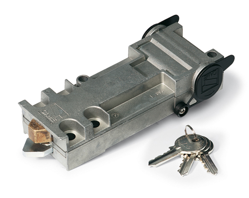 CAME A4366 - DEBLOCAGE MECANIQUE 'TOP' AVEC CLE PERSONNALISEE CYLINDRE EURO DIN POUR MOTOREDUCTEUR