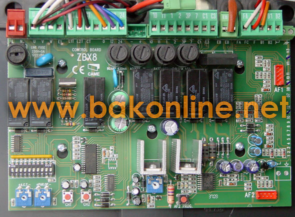 Carte de commande CAME ZBX-8 - Carte de base pour BX P (Pratico)