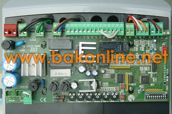 Carte de commande CAME ZD2 - Carte de base pour BX 246