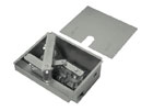 Caisson en acier inox pour Zefiro 350 avec d�verrouillage et leviers