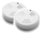 Lot de 2 détecteurs autonomes de fumée* 85 Db Lot de 2 détecteurs autonomes de fumée* 85 Db