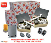 BFT ELI Kit motorisation portail battant