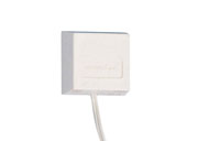 Capteur de bris de vitre piezzo-électrique blanc Diagral D8920 Capteur de bris de vitre piezzo-électrique blanc Diagral D8920