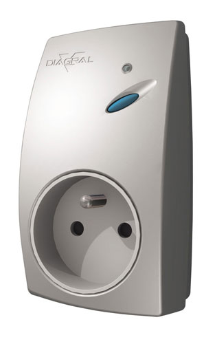 Prise int�rieure t�l�command�e 230V Diagral DIAG60ARX
