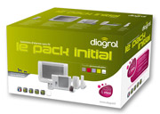 Alarme maison sans fil compatible animaux Diagral DIAG02ASF Alarme maison sans fil compatible animaux Diagral DIAG02ASF