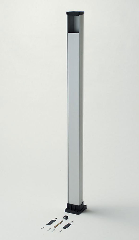 Faac 401034 - Colonnette Haute 1115 mm Alu - Emplacement Unique