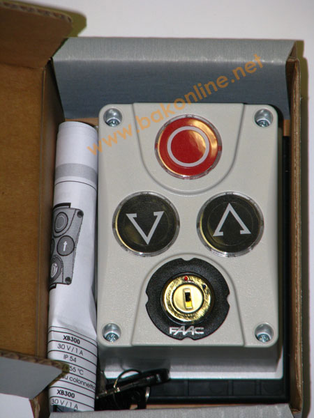 Boitier de Commande XB300 ( Faac 402500 ) Boitier de Commande XB300 ( Faac 402500 )