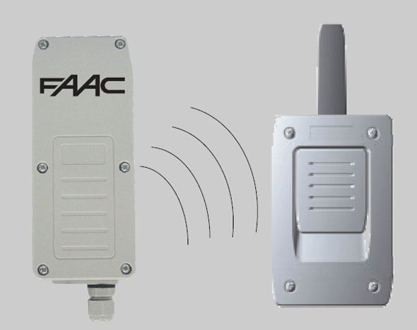 Système de transmission radio TRANSBORD pour bords sensibles ( Faac TBD ) Système de transmission radio TRANSBORD pour bords sensibles ( Faac TBD )