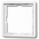 Cadre saillie simple blanc