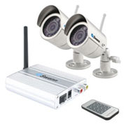 Pack de 2 Caméras sans fil de vidéosurveillance int/ext Pack de 2 Caméras sans fil de vidéosurveillance int/ext