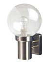 Globe-Tec applique inox clair Globe-Tec applique inox clair