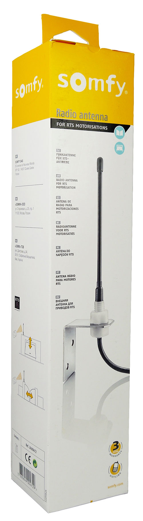 Antenne Rts Antenne Somfy RTS 2400472