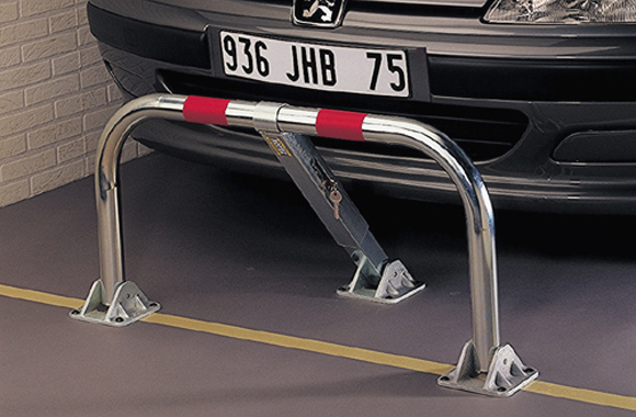 Barriére De Parking 3 Pieds, Fermeture Par Cylindre Européen - Lot De 26 à Prix