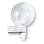 Steinel L 400 S blanc - applique verre cristal