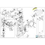 CAME 119RIG145 - FUT COMPLET plus PORTE POUR BARRIERE G8000