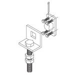 Kit Support Axe Carré Réglable TM58