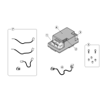 CAME 002RLB Carte batteries de secours 12V – 1,2Ah pour BXV ou FAST70