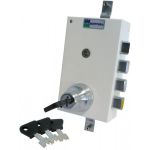 Serrure de haute sécurité 3 points Mottura 448 A2P* Blanche Droite