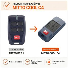 Télécommande BFT Mitto B RCB 04