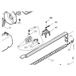 CAME 119RID198 - FINS DE COURSE plus SUPPORT ATI