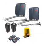 BFT - BFT KIT VIRGO SMART BT A20 Motorisation portail battant 24V - 2 télécommandes 4 canaux 