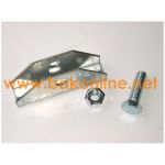 CAME 119RID226 - ETRIER DE FIXATION AU PORTAIL POUR MOTOREDUCTEUR FAST