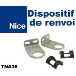 Dispositif de renvoi pour une paire d'arbres de transmission NICE TNA38