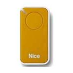 Télécommande NICE INTI1YNOUVEAU 433.92 MHz coloris jaune (Compatible avec One2 et Flo2rs)