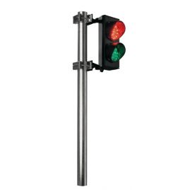 Pal zingué pour support feux de signalisation