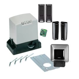 Motorisation portail coulissant FAAC Delta Kit INTEGRAL +4m de crémaillère