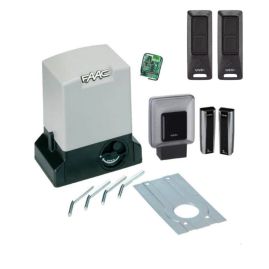 Motorisation portail coulissant FAAC Delta Kit 900 kg INTEGRAL