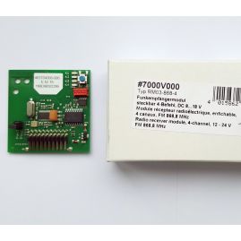 SOMMER 7000V000 Récepteur 4 canaux 868.8Mhz 12/24V