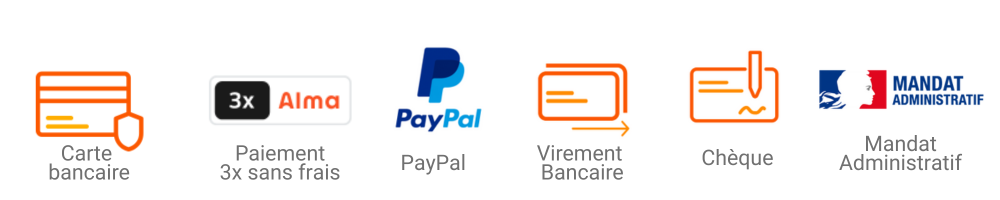 Modes de paiement disponible sur le site - BAKONLINE